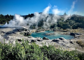 whakarewarewa geothermal valley tepuia tauranga new zealand oceania