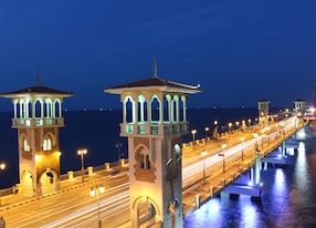 stanly bridge alexandria egypt africa