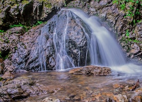 uisge ban falls nova scotia canada north america