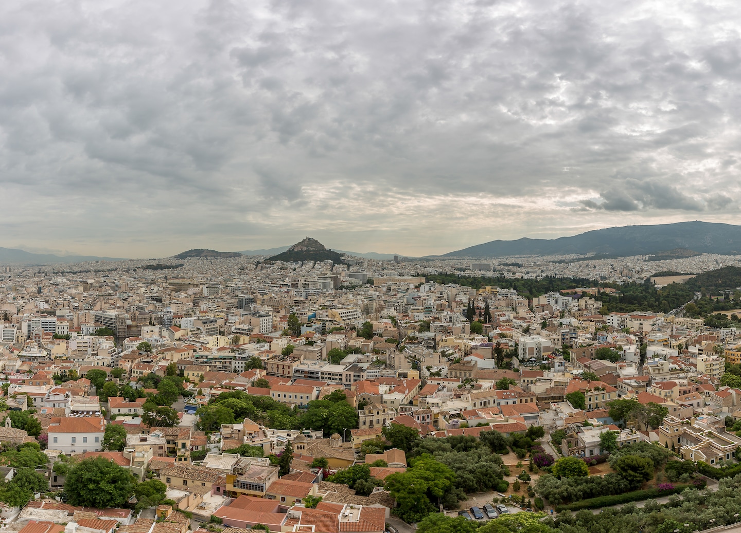 Mount Lycabettus offers breathtaking views and a peaceful escape, especially stunning at sunset over Athens. - Athens, Greece