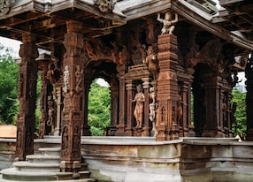 sanctuary of truth is a temple construction in pattaya thailand the sanctuary is an all wood
