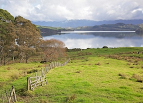 view of hokianga harbour northland north island new zealand