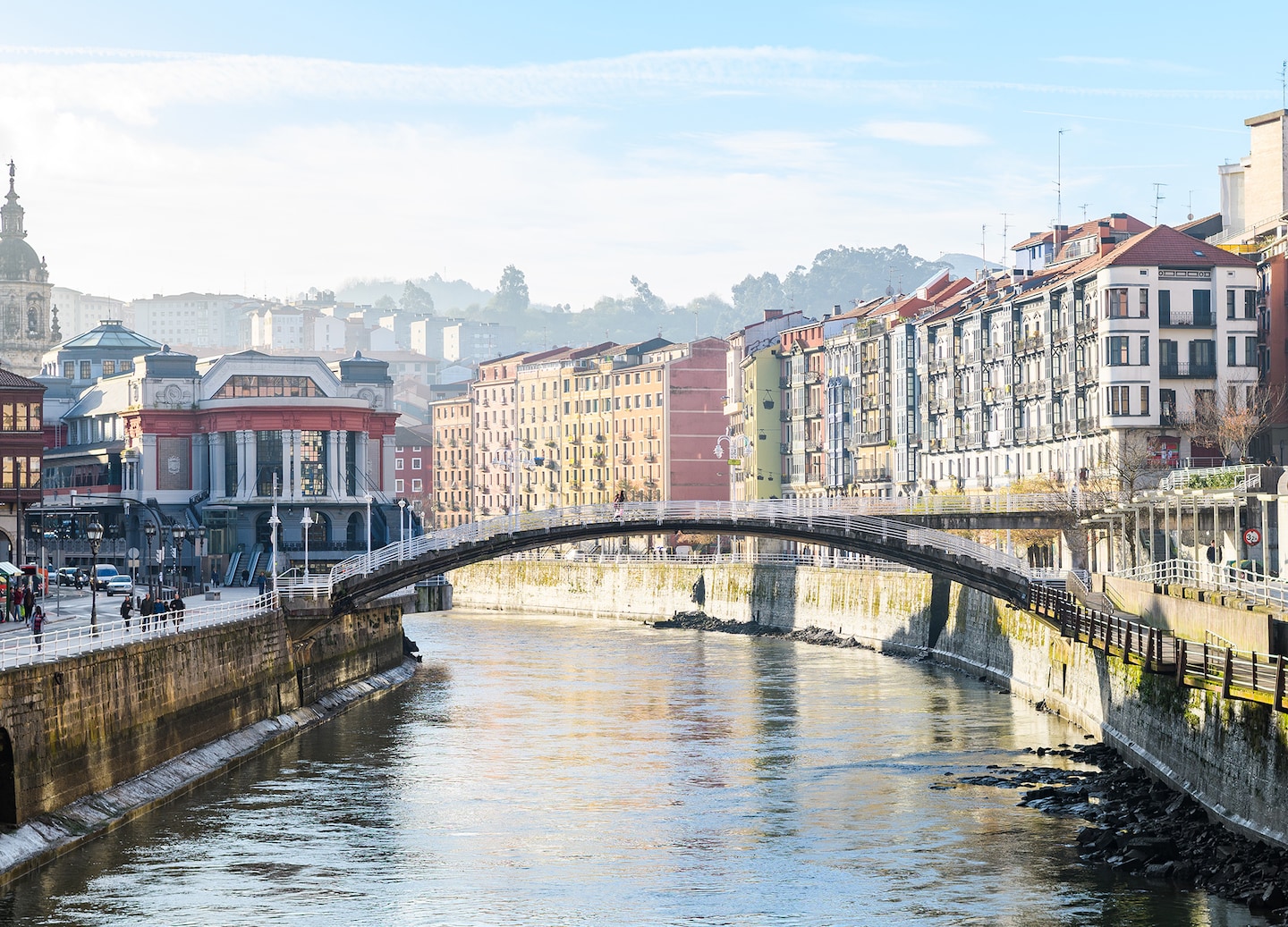 Enjoy panoramic views from Mount Artxanda, explore Bilbao’s Old Town, and visit the historic Bizkaia Bridge. - Bilbao, Spain