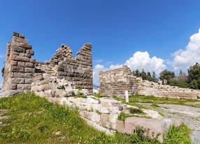 myndos gate ruins bodrum turkey