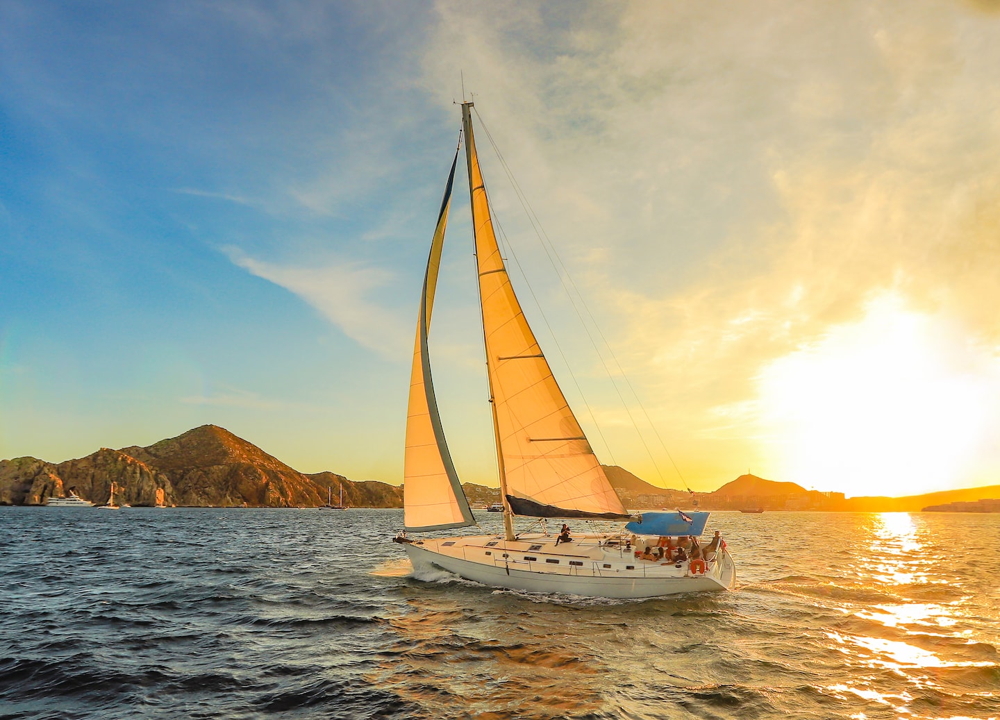 Luxury sailing in Cabo offers sun, sea, cocktails, and sunsets. - Cabo San Lucas, Mexico