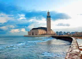 hassan ii mosque in casablanca morocco