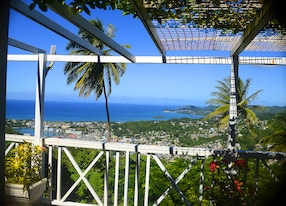 view of castries from house