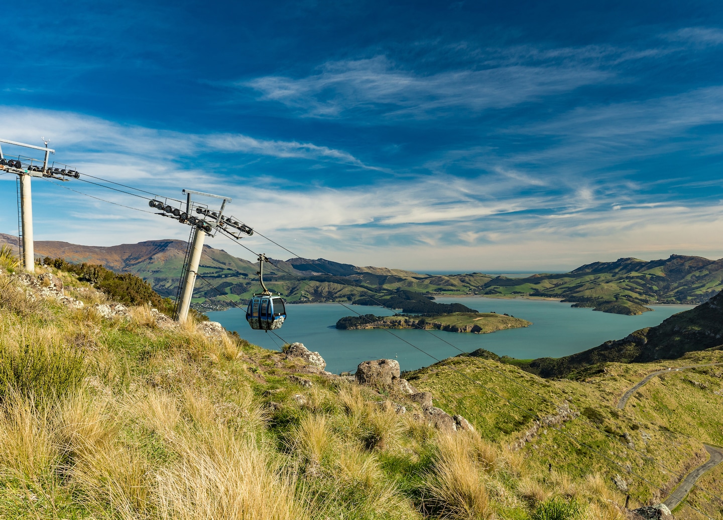 Ride the Christchurch Gondola for panoramic views of the city, Alps, and harbor. - Christchurch, New Zealand