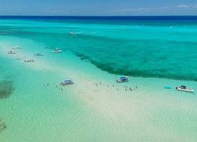 El Cielo Reef Snorkel and Beach Break with Lunch El CIelo Sandbar