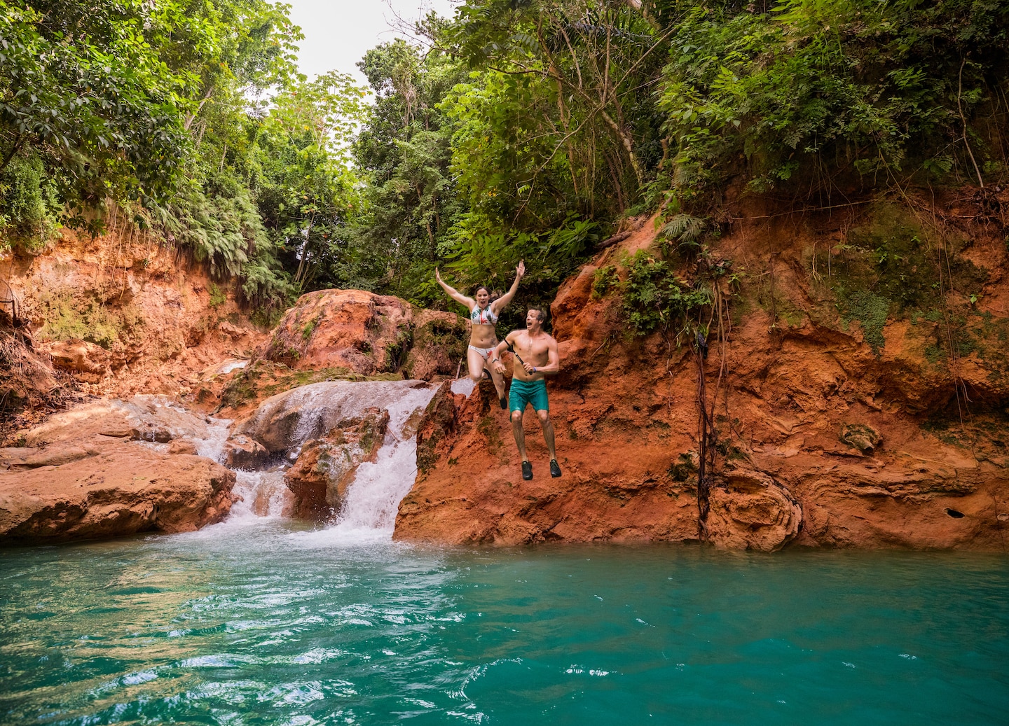 Swim in the Blue Hole, explore caves, float the White River and enjoy jerk chicken lunch. - Falmouth, Jamaica