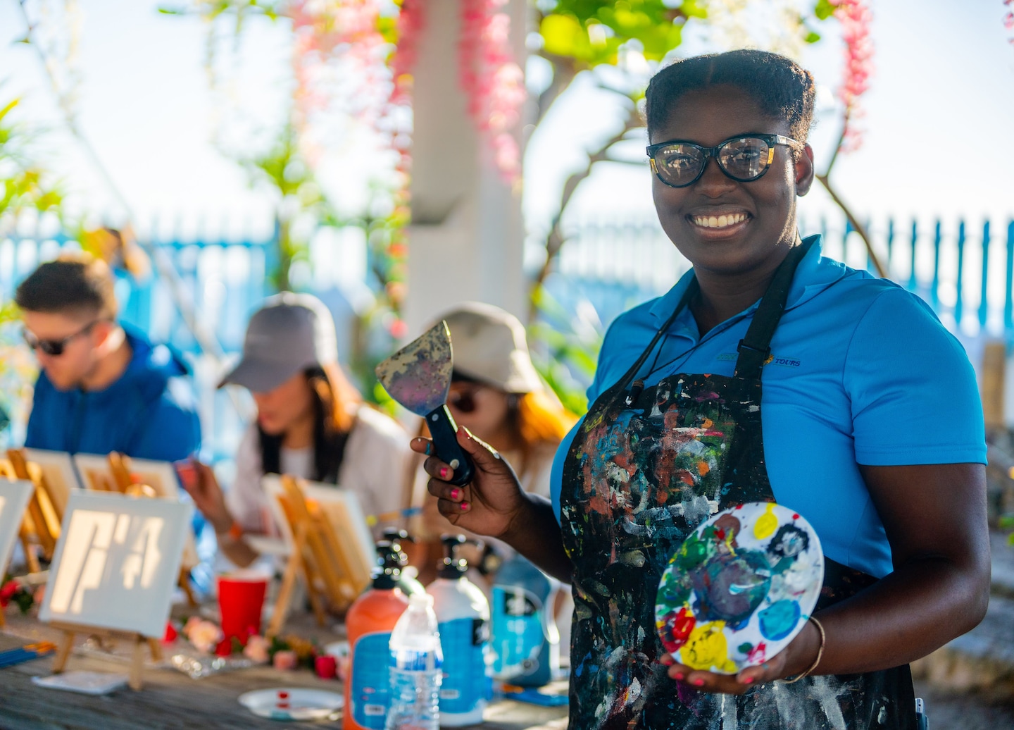 Paint beachside in Bimini, sipping rum punch and embracing island-inspired creativity. - Bimini, Bahamas