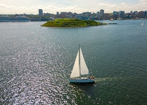 halifax harbour highlights and wine sail georges island