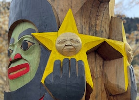 Ghost Legends of Juneau Star Totem