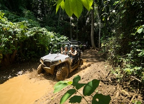 atv jungle mud trail splash