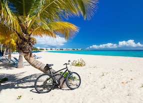 perfect caribbean beach on anguilla island