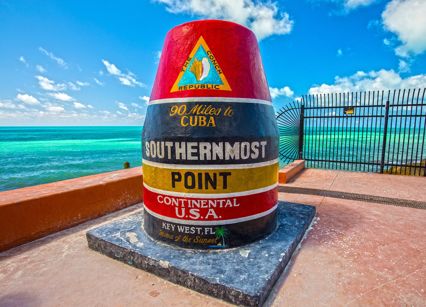 Enjoy a scenic drive to Key West offering history, sunsets, and laid-back tropical vibes. - Key West, Florida