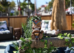 Tropical Tiki Sandbar Escape