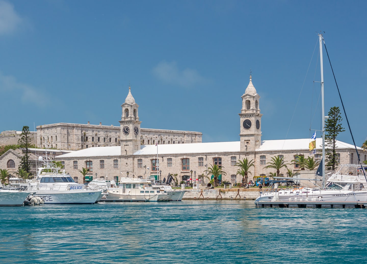 Explore the museums, craft markets and restaurants of the historical Royal Navy Backyard. - Royal Naval Dockyard, Bermuda