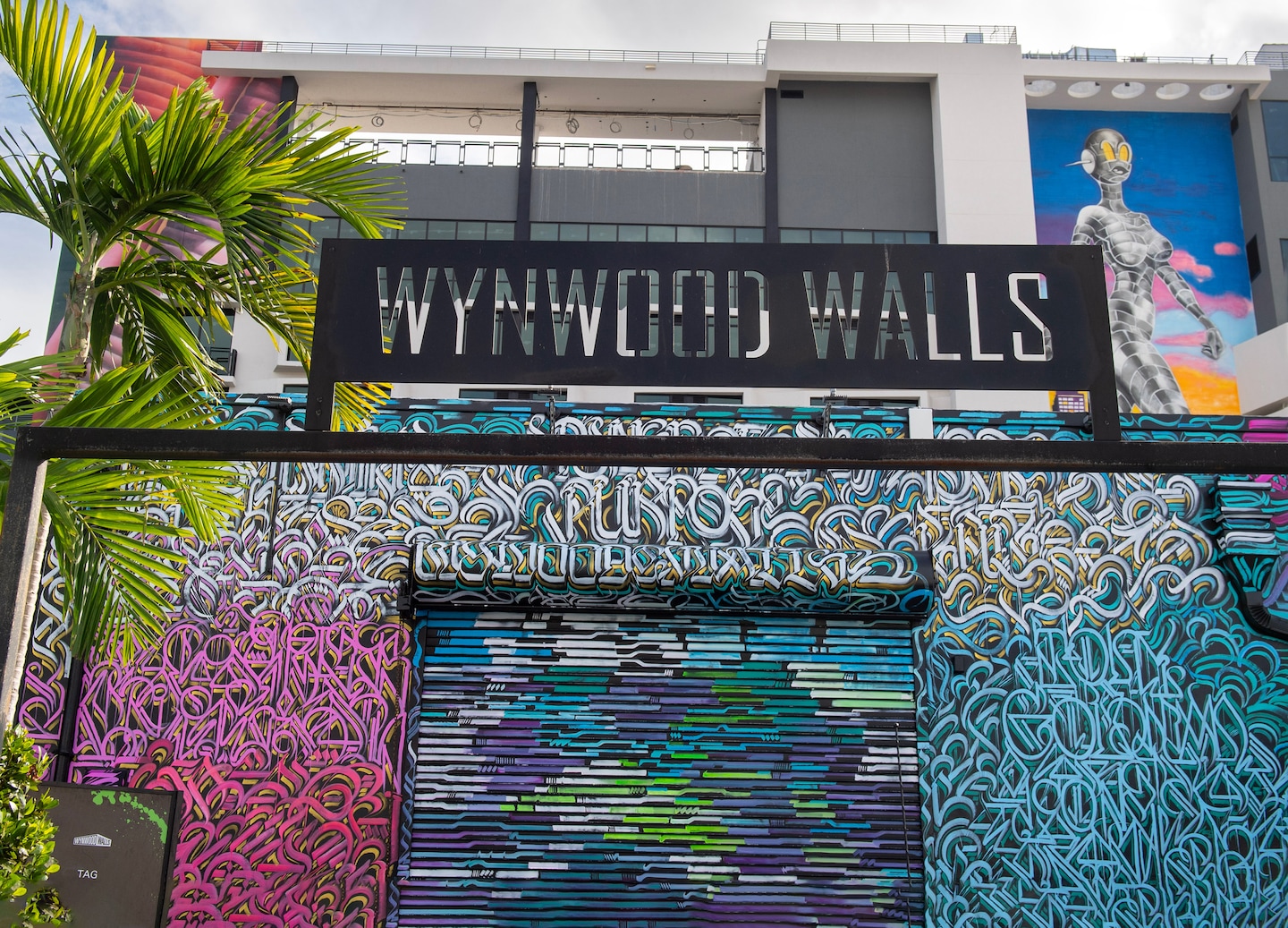Wynwood is now a famous art district with massive murals, galleries, and trendy restaurants. - Miami, Florida 