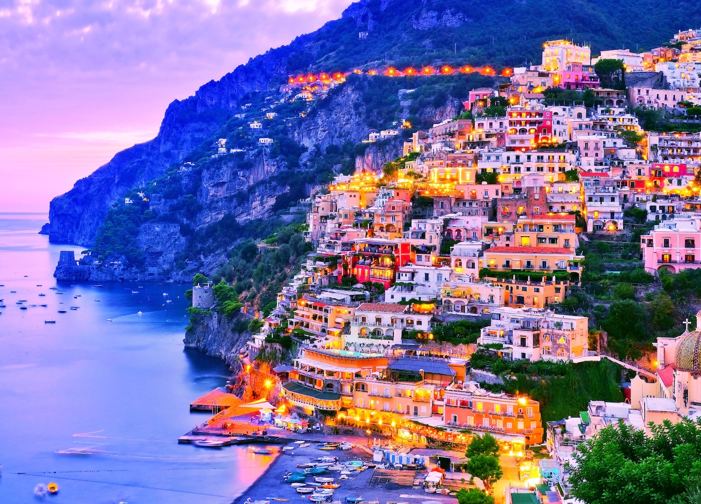 Positano enchants with cliffside beauty, beaches, boutiques, and iconic hikes on the Amalfi Coast. - Amalfi Coast, Italy