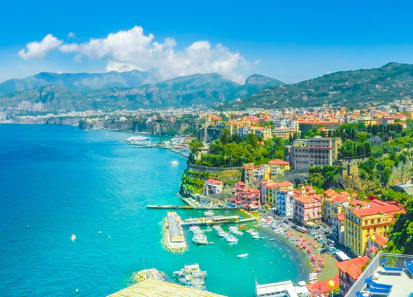 This journey visits Positano, continues to Sorrento for lunch, then explores ancient Pompeii’s remarkable ruins. - Amalfi Coast, Italy