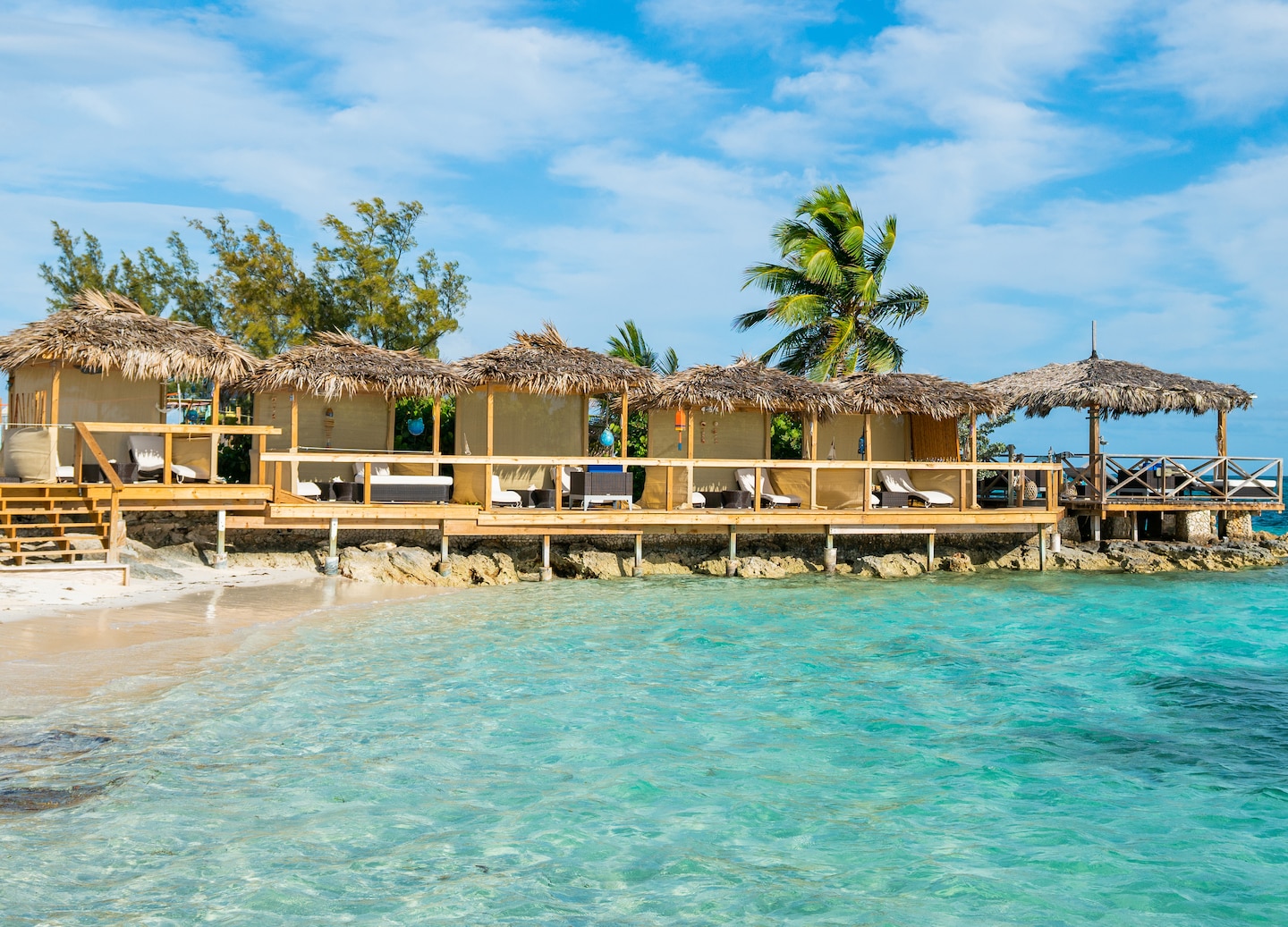 Enjoy VIP comfort in a private cabana with snorkeling, all-inclusive perks, and personalized Bahamian-style service. - Nassau, Bahamas