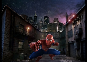 spiderman spider man on universal studios ride