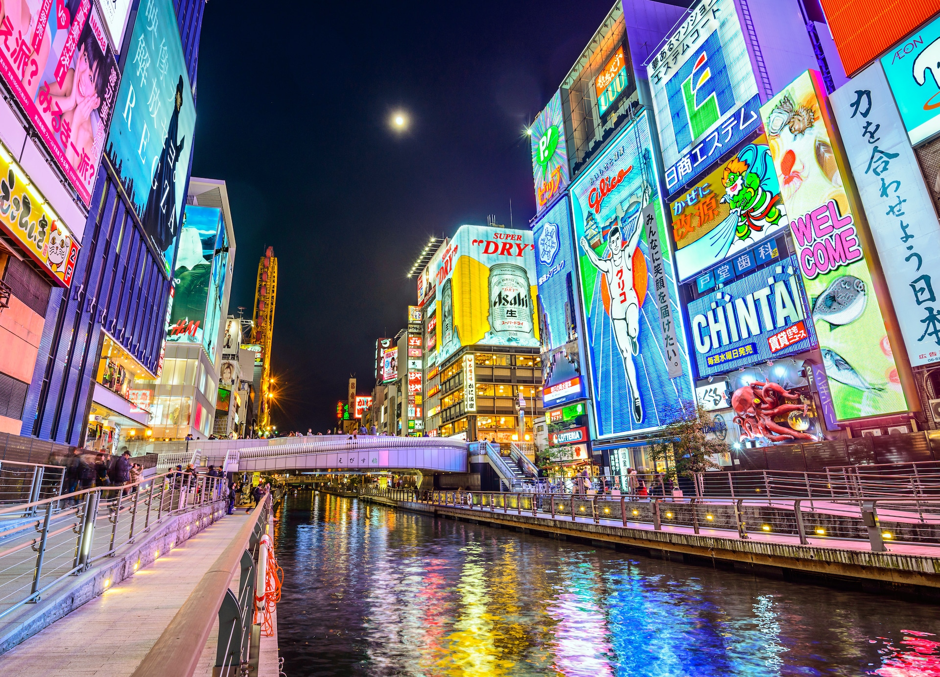 osaka sky building landmarks english guide bridge
