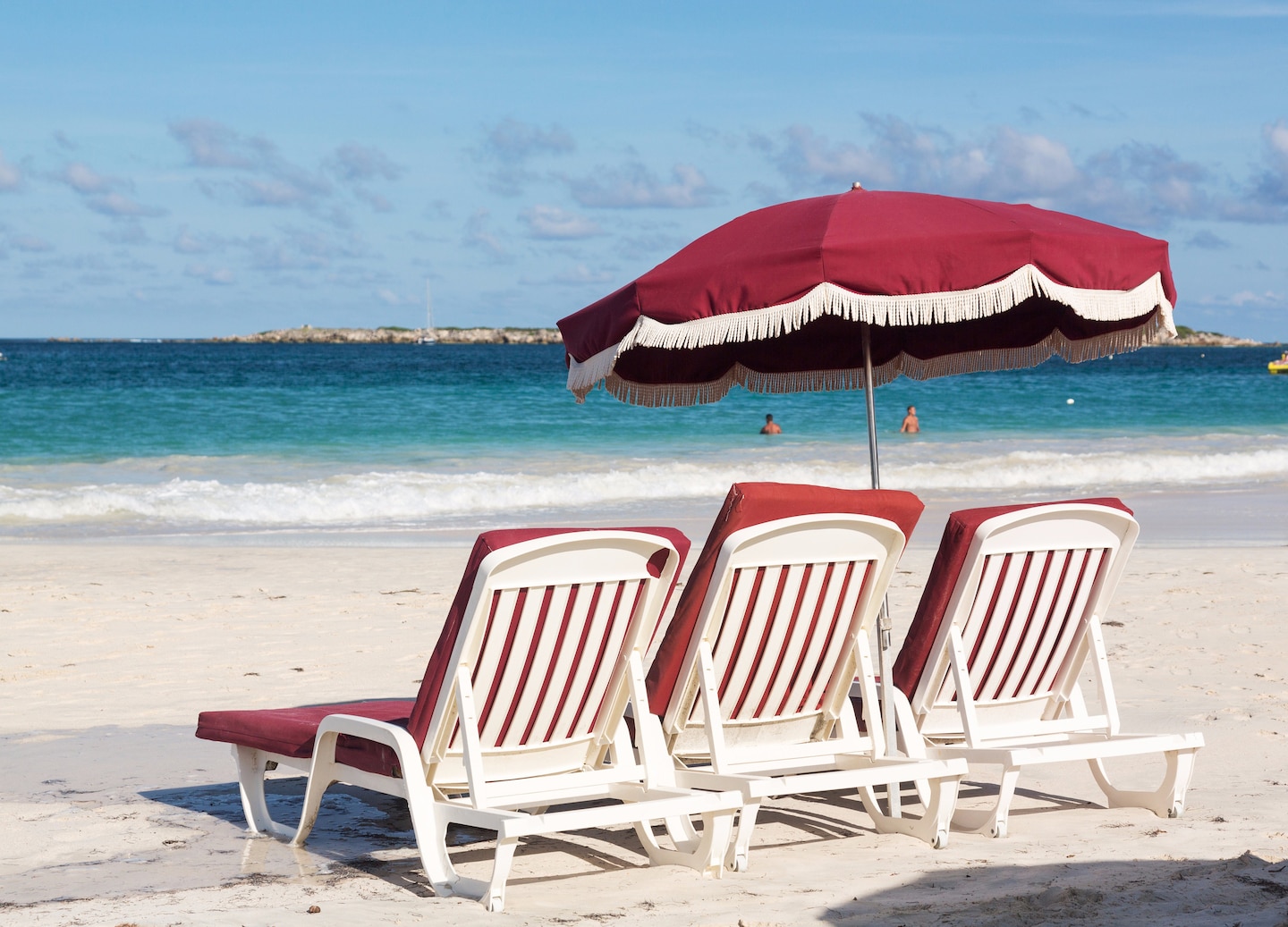 Orient Bay is a lively, clothing-optional beach with water sports, restaurants, bars and vibrant island atmosphere. - Philipsburg, St. Maarten