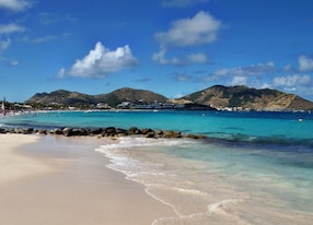 beautiful orient beach saint martin sint maarten caribbean sea