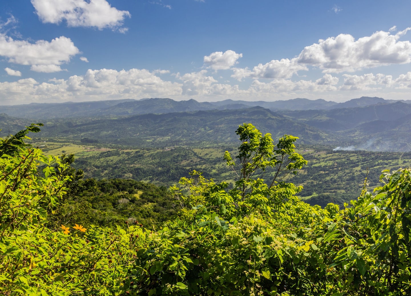 Central mountains offer hikes, Pico Duarte climbs, cloud forests, villages, and gorgeous scenery. - Dominican Republic 