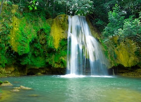 waterfall dominican republic