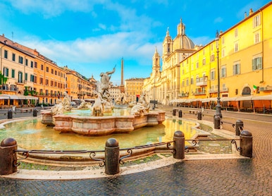 piazza navona square in rome italy neptune fountain rome architecture and landmark