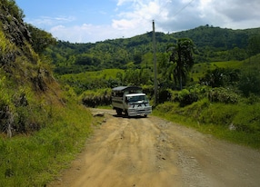 El Valle by Open Air Safari Truck Local Flavors Beach and Falls with Lunch Safari Truck