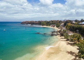 mount irvine bay trinidad tobago island beach