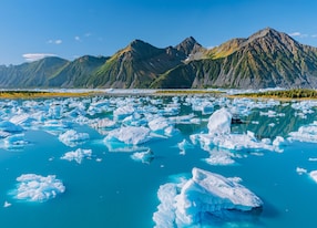 Kenai Fjords Helicopter Landing and Glacier Flightseeing Glaciers