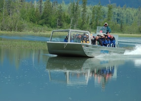 Haines Wilderness Odyssey by Jet Boat Guest on Boat