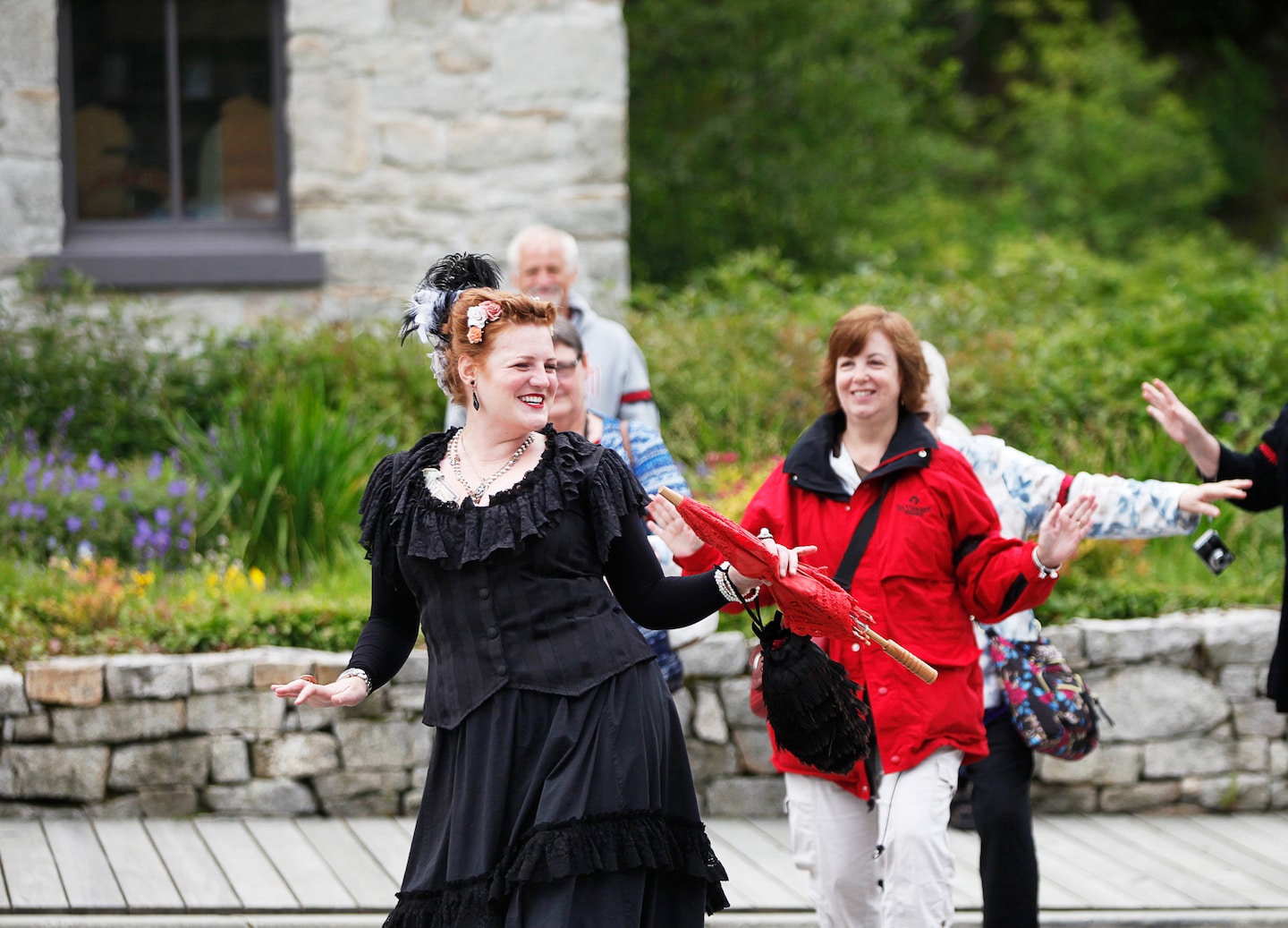Walk through Gold Rush history with a costumed guide, historic buildings, and pioneering women's stories. - Skagway, Alaska