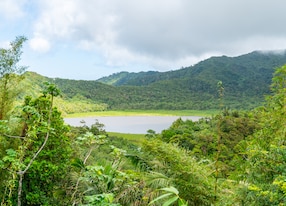 grand etang national park in st george s grenada nature