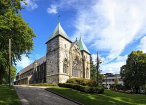 famous stavanger domkirke one of the oldest churches in norway