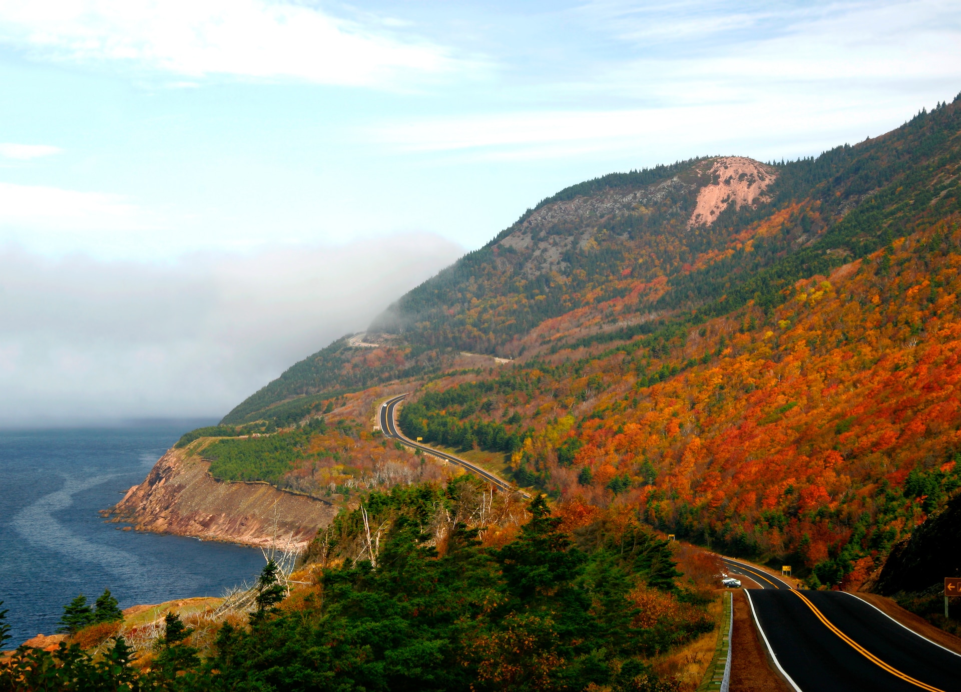 glorious autumn colours on the winding roads of cape breton s cabot trail