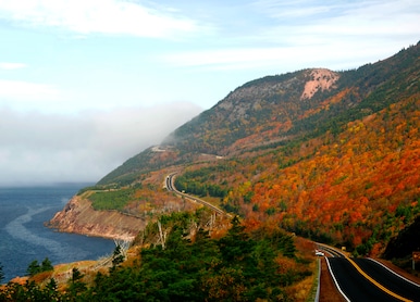  glorious autumn colours on the winding roads of cape breton s cabot trail