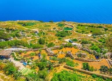 view towards dingli cliffs on malta