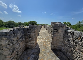 Ancient Echoes and Seaside Escape Dzibilchaltun Ruins Costa Club Beach Dzibilchaltun Ruins Bridge