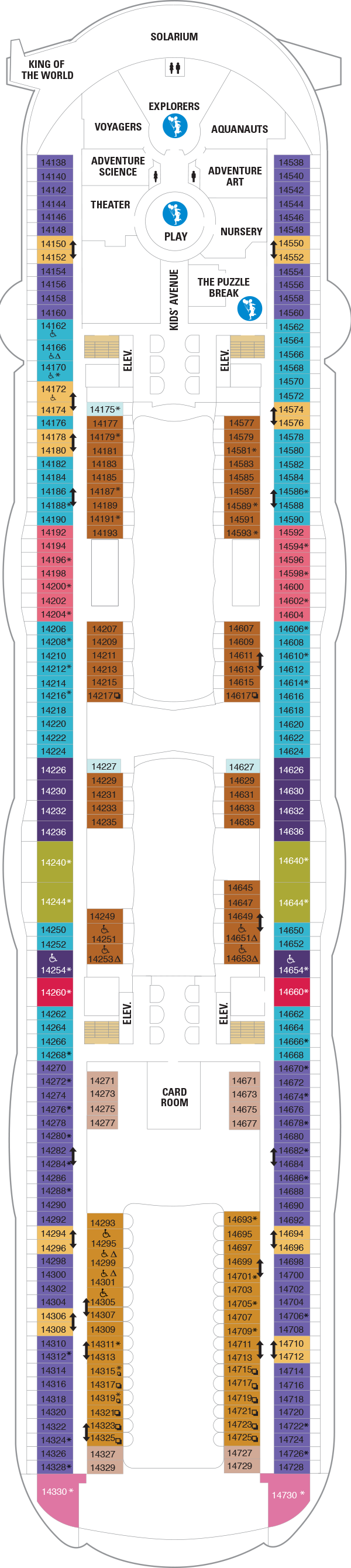 Harmony Of The Seas Floor Plan Deck 10 | Floor Roma