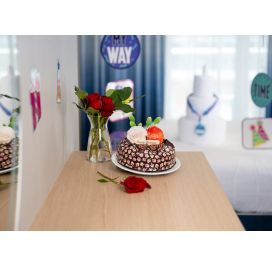 Premium Happy Birthday -Chocolate Cake