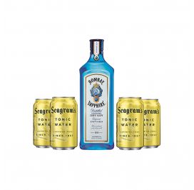 Bombay Sapphire and Tonic Package