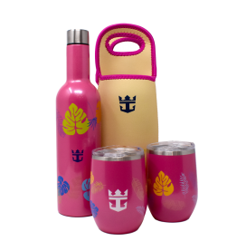 Bottle & Tumbler Pink Set