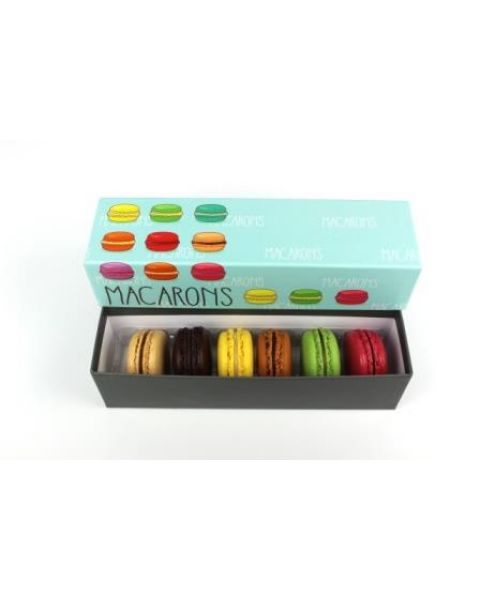 Sugar and Plum Six Piece Macarons Gift Box